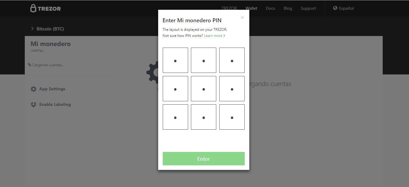 Introducir PIN