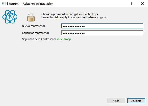 10 Crear contraseña