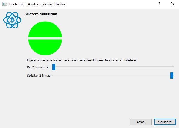 4 Seleccionar el número de firmantes