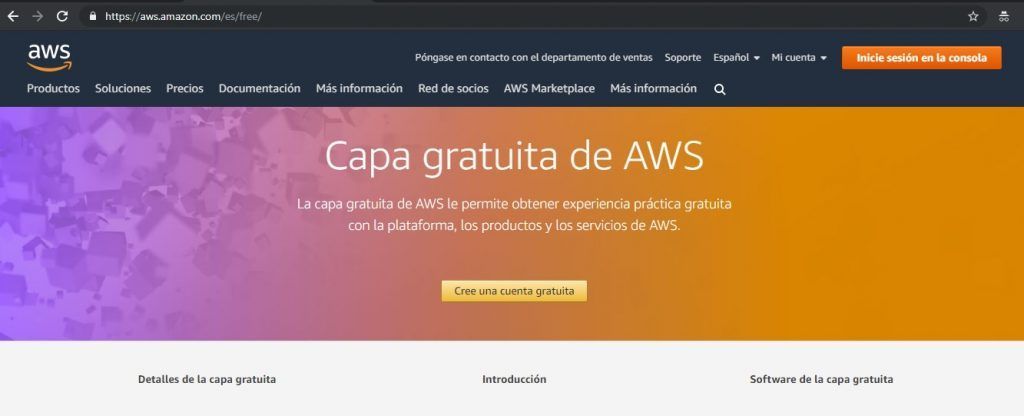 1 acceder a aws amazon