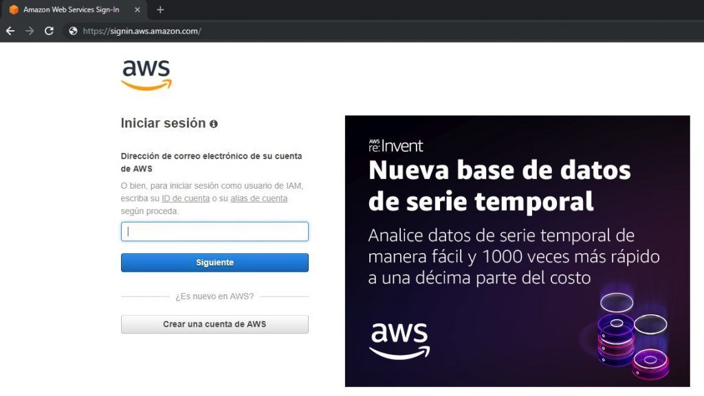 2 acceder a aws