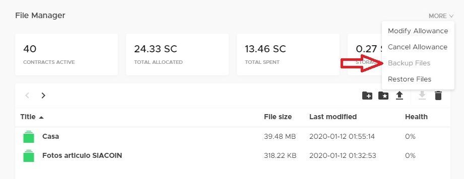 9 Crear copia seguridad archivos