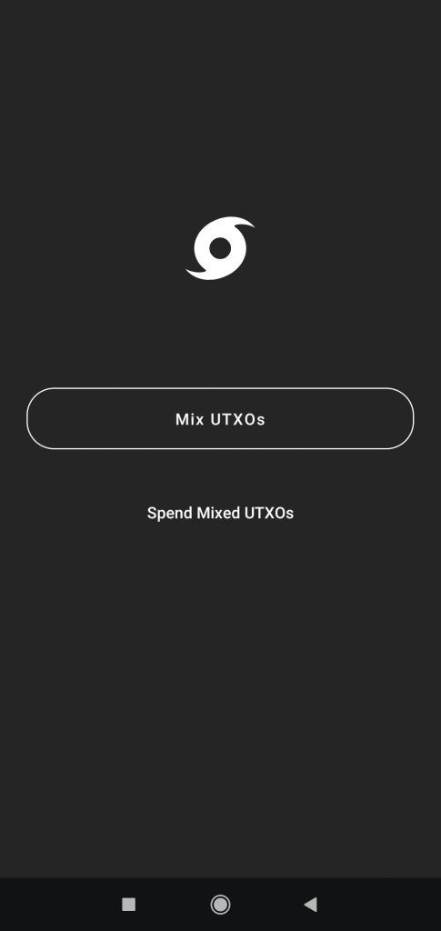 7 Seleccionar Mix UTXOs